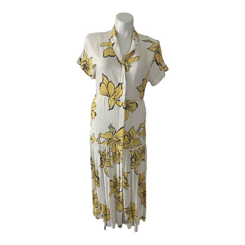 Slate & Willow Floral Maxi Dress Sz XL - Picture 5 of 6